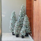 Frosted Pine Tree Outdoor UV Resistant