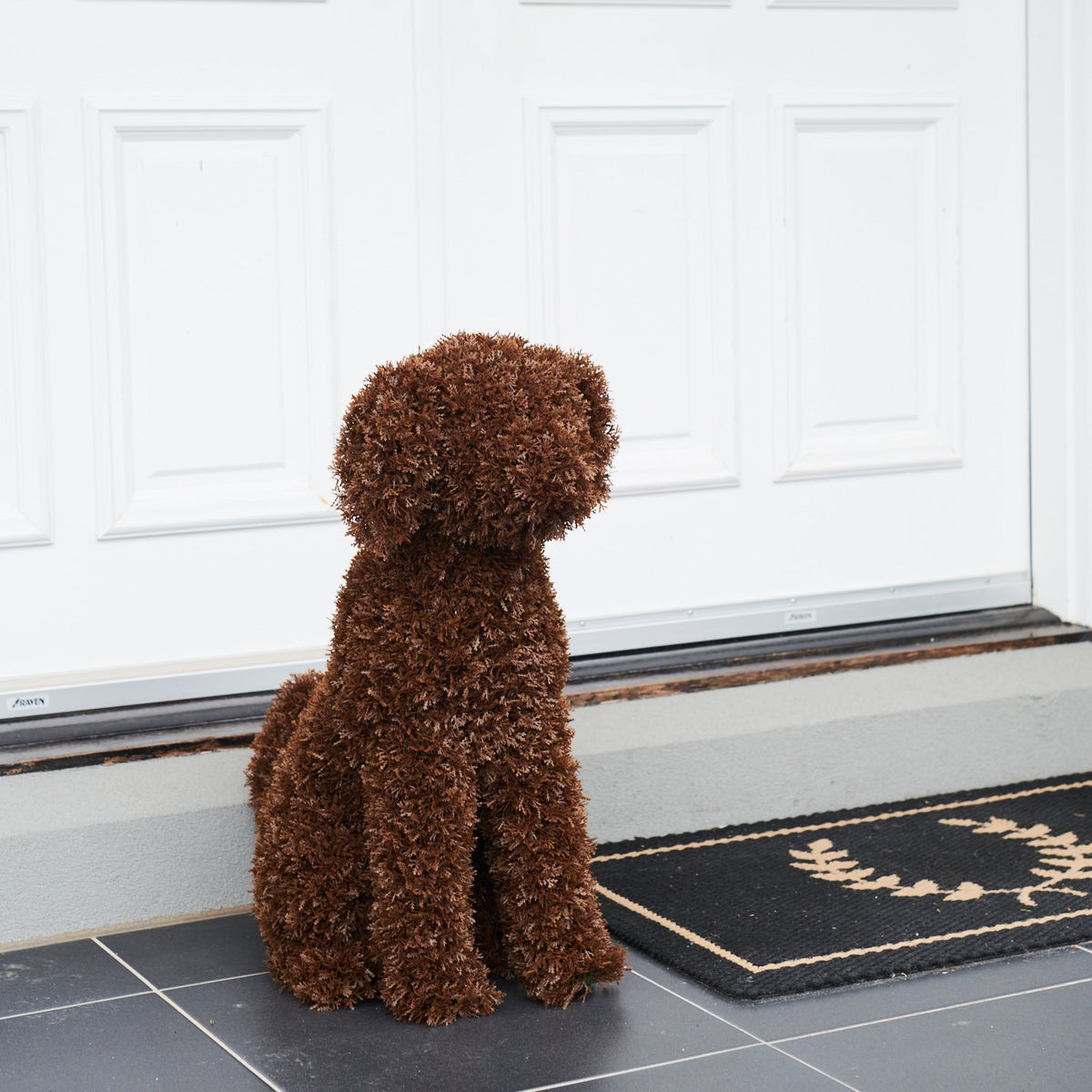Peanut Outdoor UV Resistant Topiary Dog