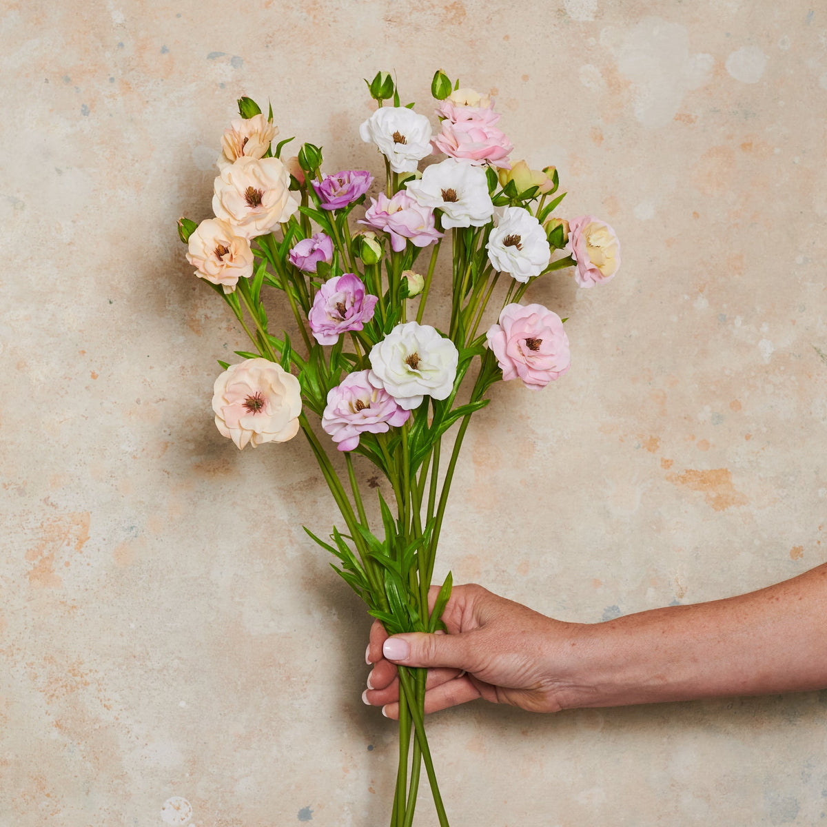 Ranunculus Spring Spray Real Touch Flower Stem