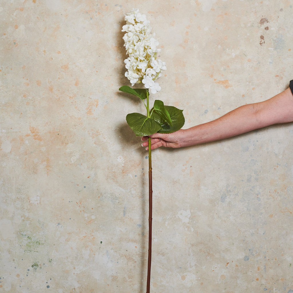 Hydrangea Cone Real Touch Flower Stem
